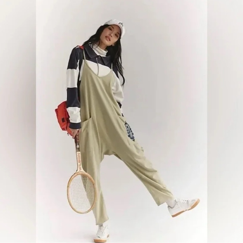 Free People Movement Hot Shot Logo Onesie jumpsuit